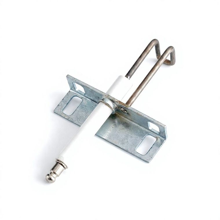 Ceramic Double Pin Igniter Rod Gas Ignition Needle Embedded Mounting for Boiler Stove