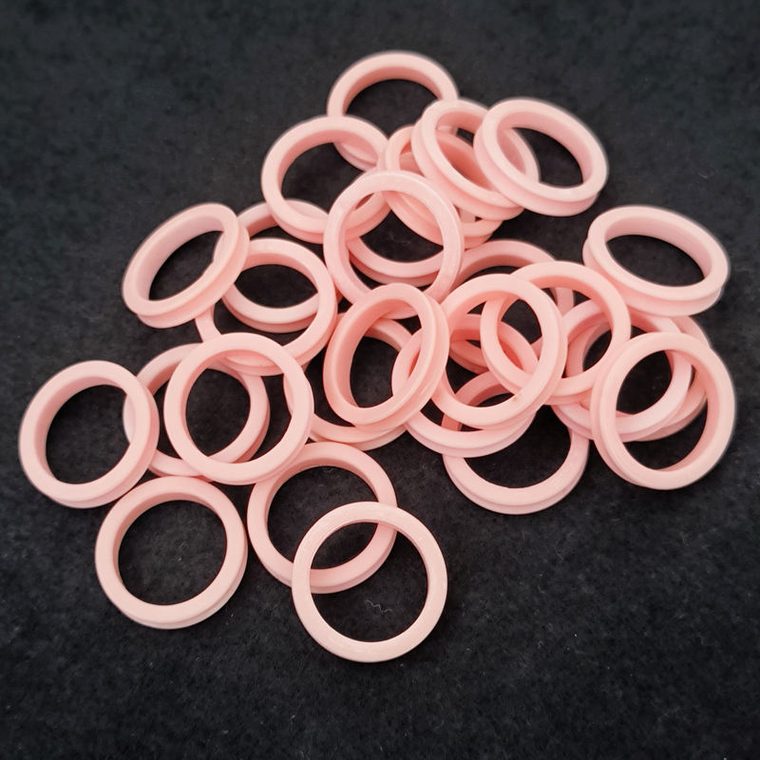 Precision Textile Ceramic Ring Yarn Guide Ring Polished Surface for Industrial Spinning Winding Machine Spare